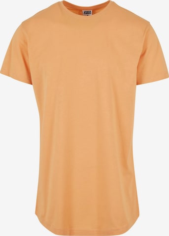 Urban Classics Big & Tall Shirt in Orange: front