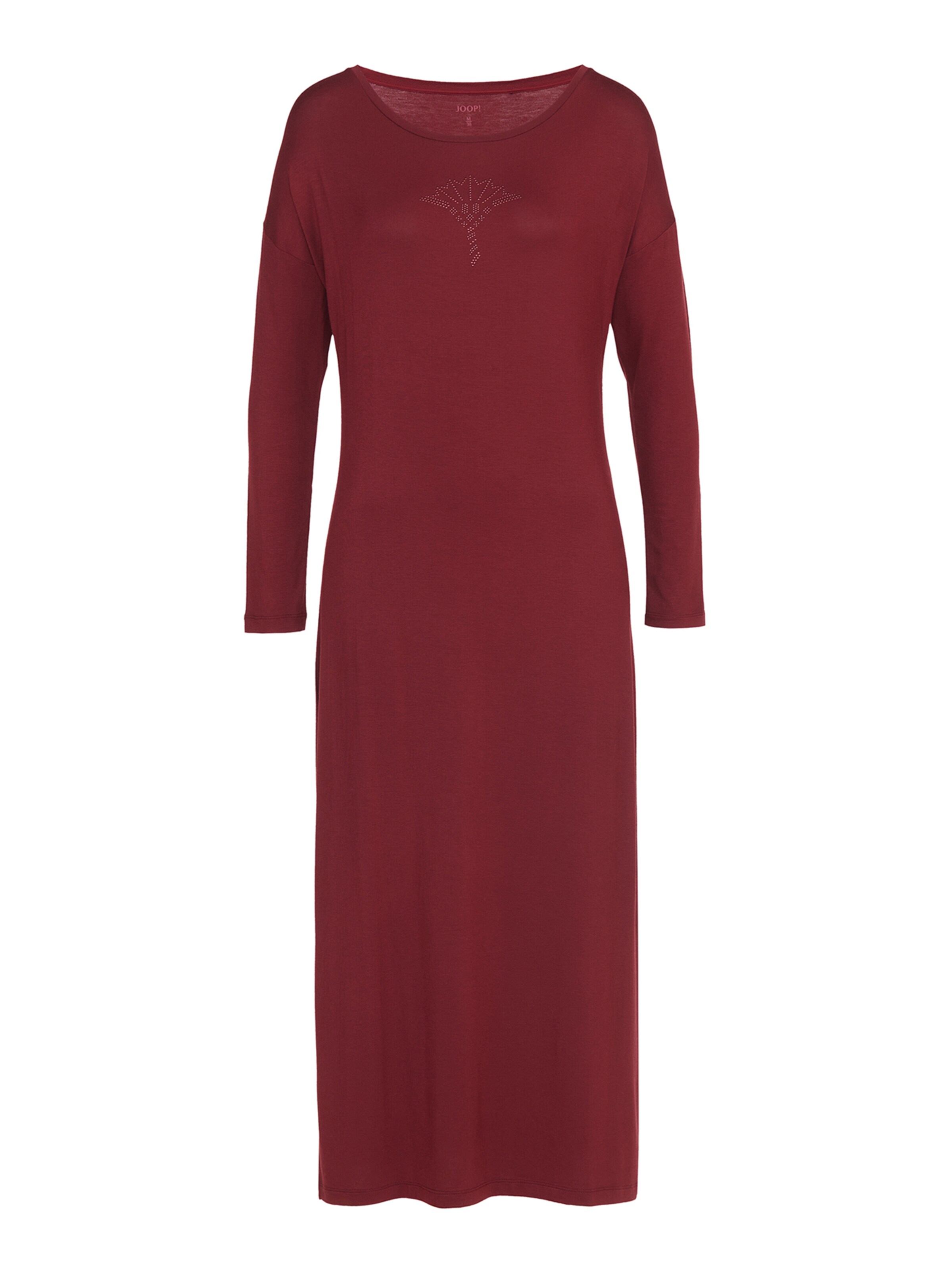 JOOP! - Camisola de pijama 'Luxe' em vermelho: frente