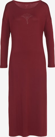 JOOP! Nachthemd 'Luxe' in Rood: voorkant