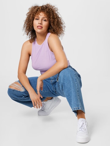 Haut Nasty Gal Plus en violet