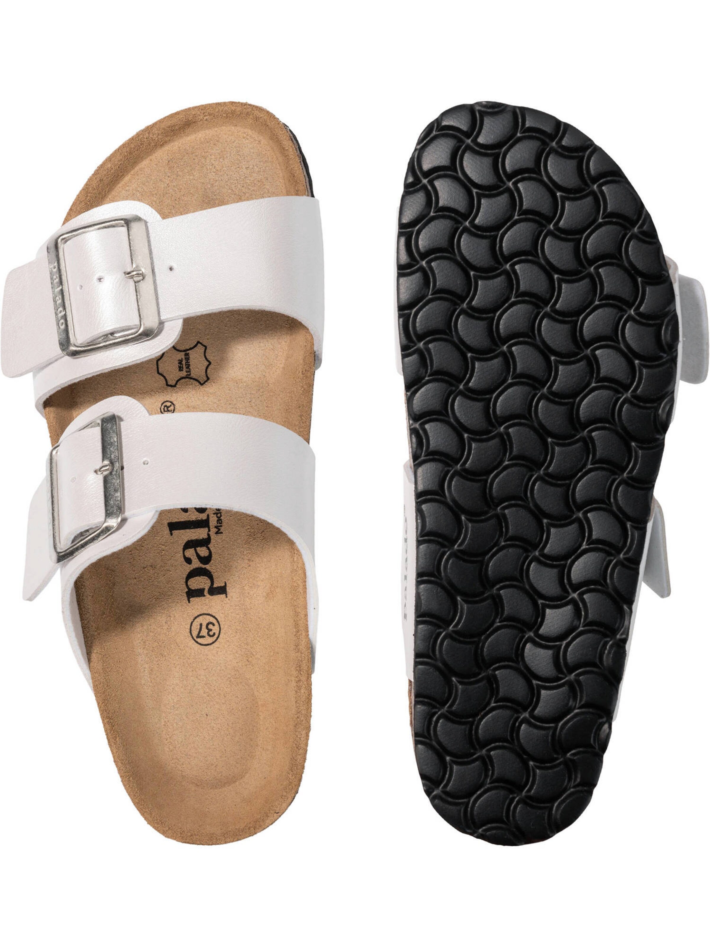 Palado Pantolette 'Samos EGS' i vit