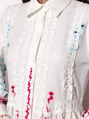 Abito camicia di MSN Collection in bianco
