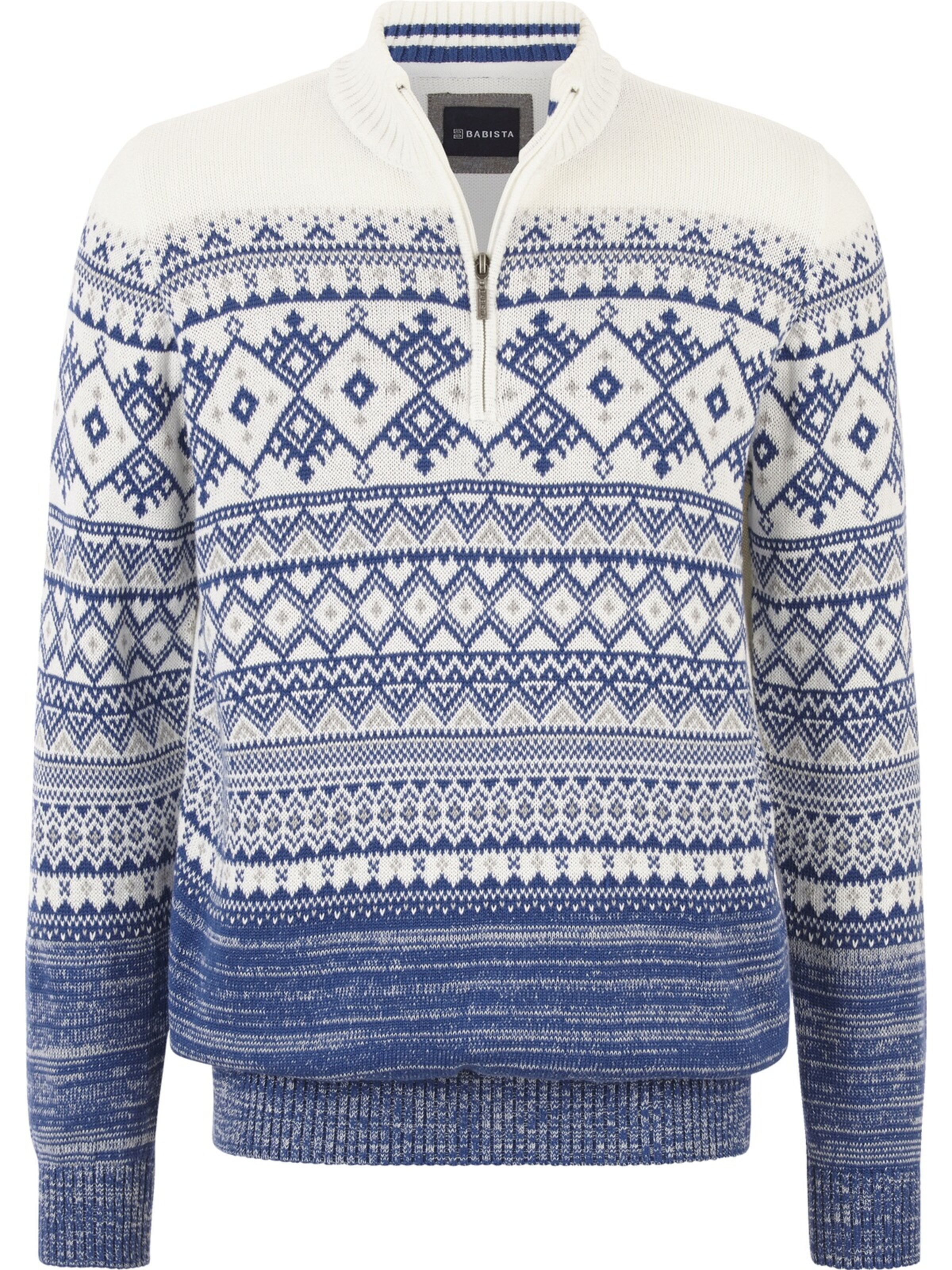 BABISTA Pullover 'Varziro' in Weiß: Vorderseite