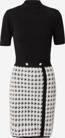 GUESS Knitted dress 'VIOLET' in Black: front