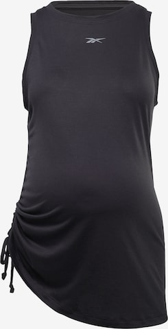 Reebok Sporttop in Zwart: voorkant