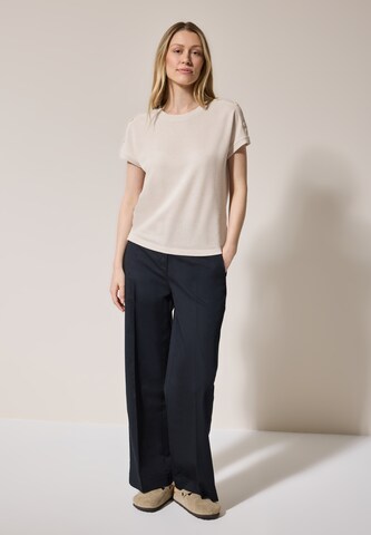 CECIL Strukturshirt mit Knöpfen in Beige