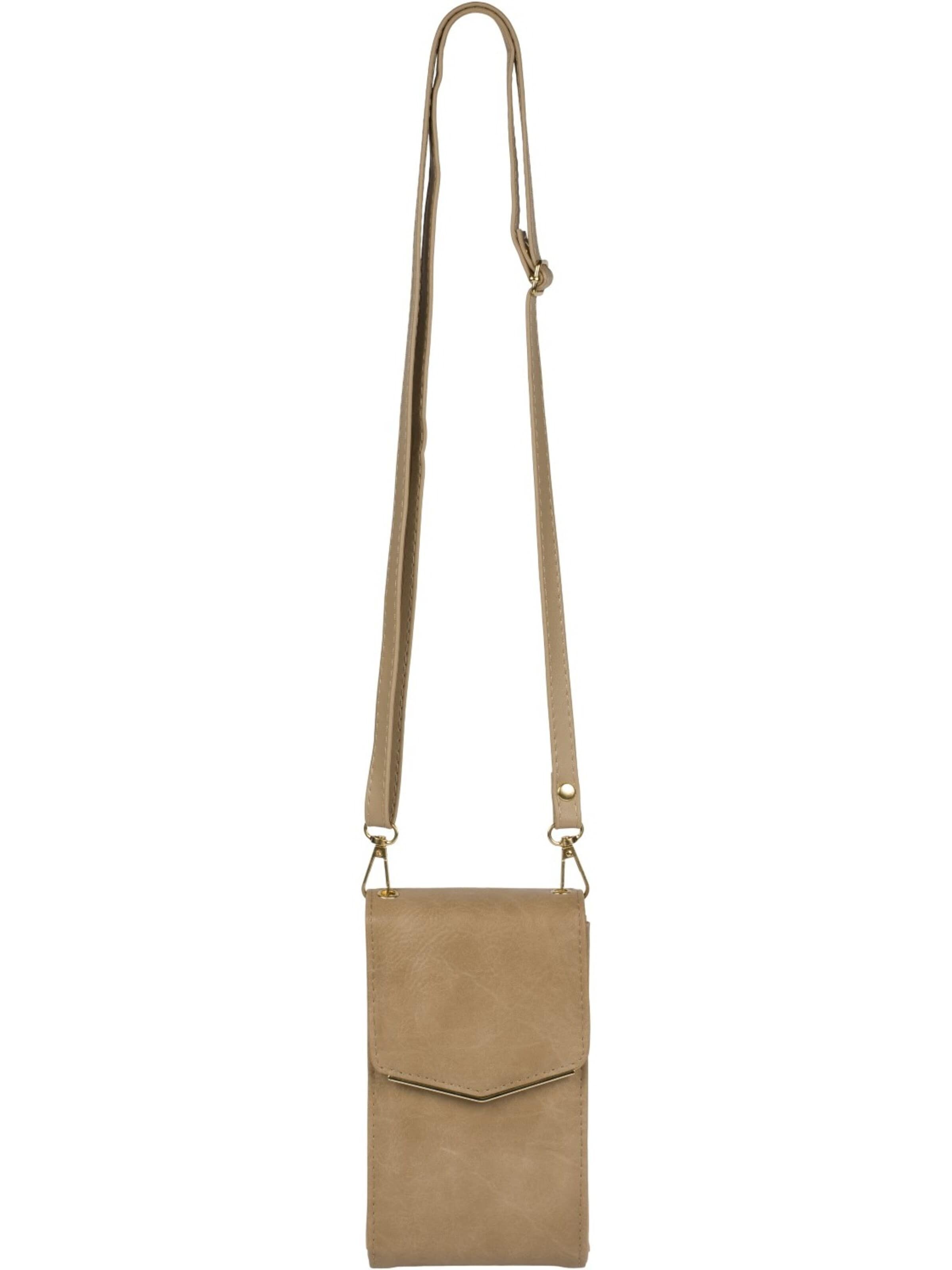 styleBREAKER Umhängetasche 'Mini Handy Umhängetasche'‌‌‌‌‌‌‌‌‌ in One Size in hellbraun, Produktansicht