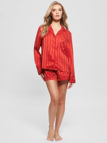 GUESS Short Pajama Set in Red