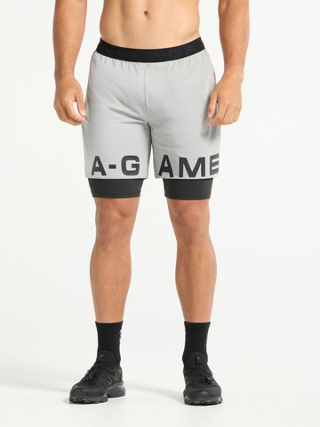A-Game - regular Pantalón deportivo en gris: frente