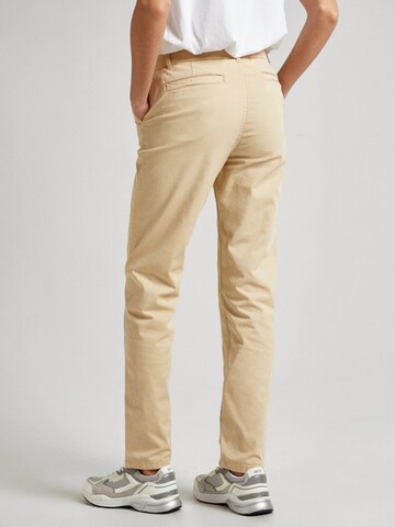 Pepe Jeans Regular Hose ' TRACY ' in Beige