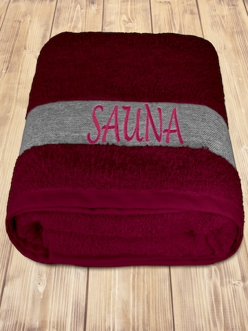 Lashuma Handtuch 'Lima'‌‌‌‌‌‌‌‌‌ in Rot