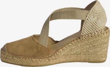Desa Espadrilles 'Keil-Espadrilles' in Beige: front