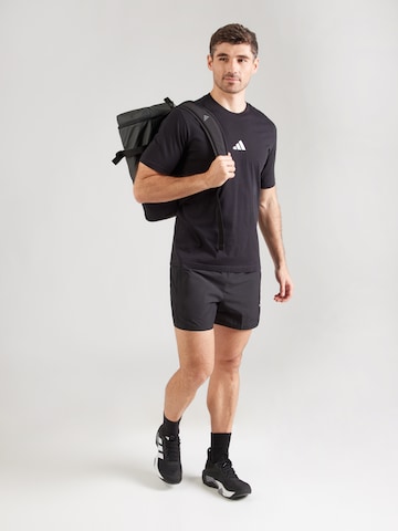 T-Shirt fonctionnel 'Essentials' ADIDAS SPORTSWEAR en noir