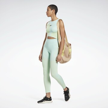 Skinny Pantalon de sport Reebok en bleu