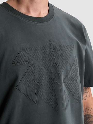 CAST IRON - Camiseta 'Relaxed fit T-shirt with graphic' en beige