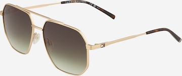 Ochelari de soare de la TOMMY HILFIGER pe auriu: față
