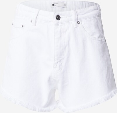 Gina Tricot Jean en blanc denim, Vue avec produit