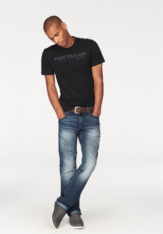 TOM TAILOR T-Shirt in Schwarz