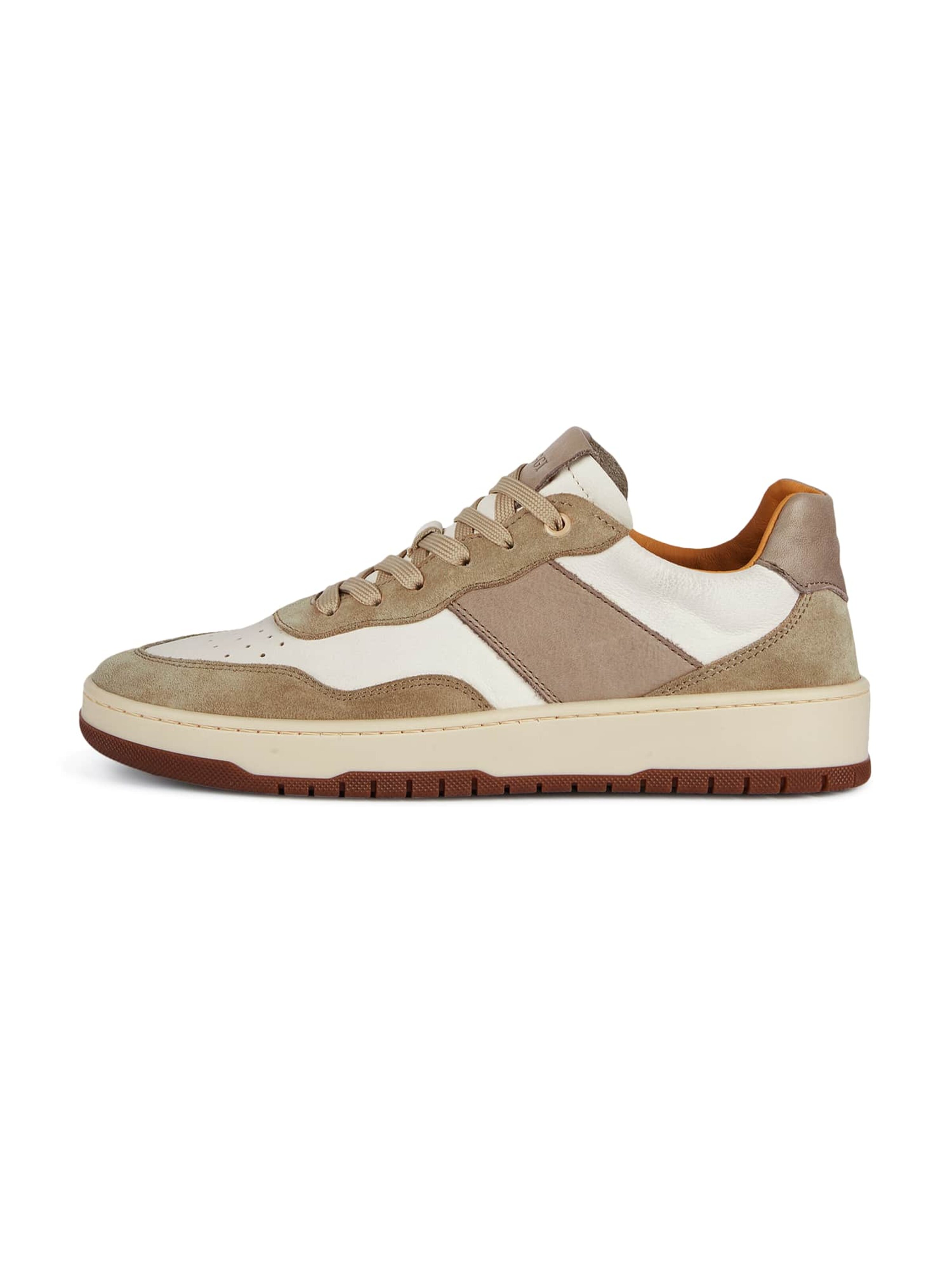 Boggi Milano Platform trainers in Beige: front