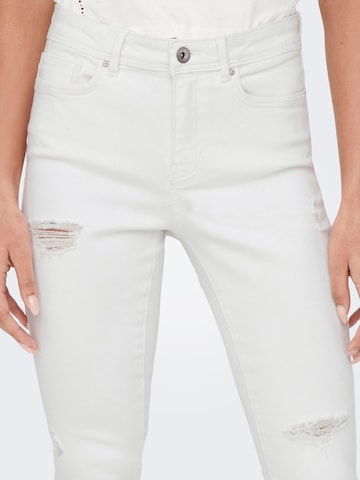 ONLY Skinny Jeans 'Wauw' in White