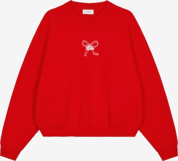 OH APRIL Sweatshirt 'Shine Bright' in Rot: Vorderseite