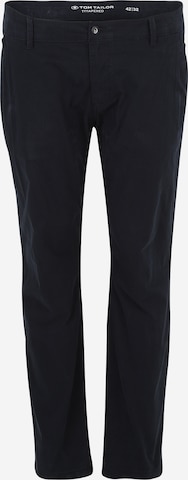 Pantalon chino TOM TAILOR Men + en bleu : devant