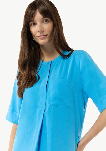comma casual identity Jurk in Blauw