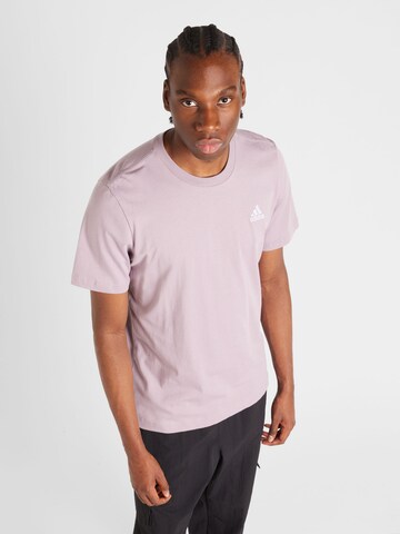 ADIDAS SPORTSWEAR Performance shirt 'Essentials' in Purple: front