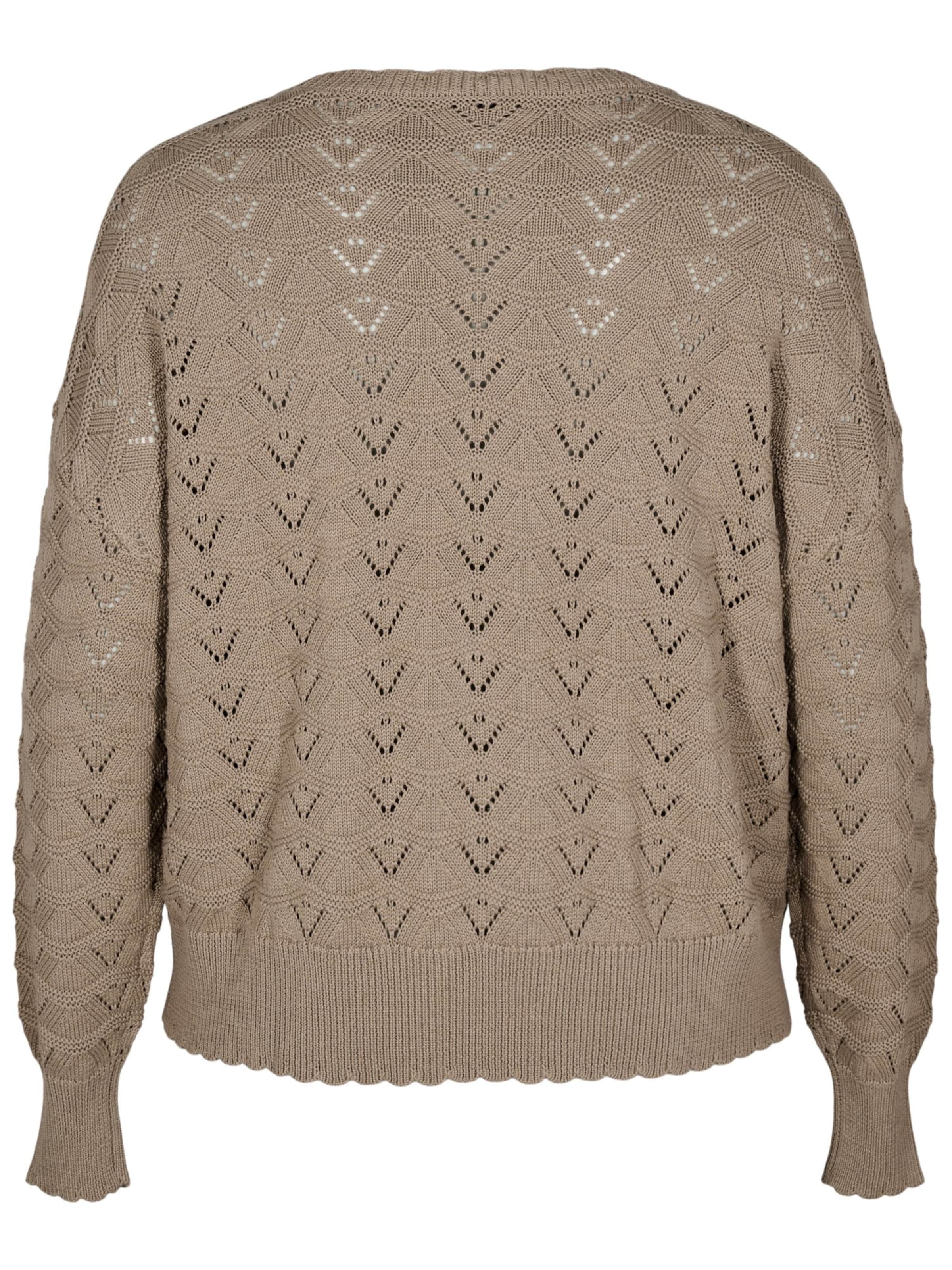 Zizzi Sweater 'CAEMMI' in Grey
