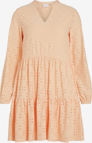 VILA Dress in Orange: front