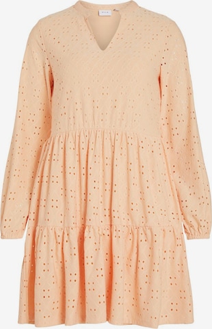 VILA Dress in Orange: front
