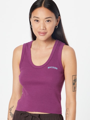 BDG Urban Outfitters Top in Purple: front