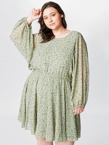 Forever New Petite Dress in Green: front