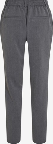 VILA Slim fit Trousers 'Varone' in Grey