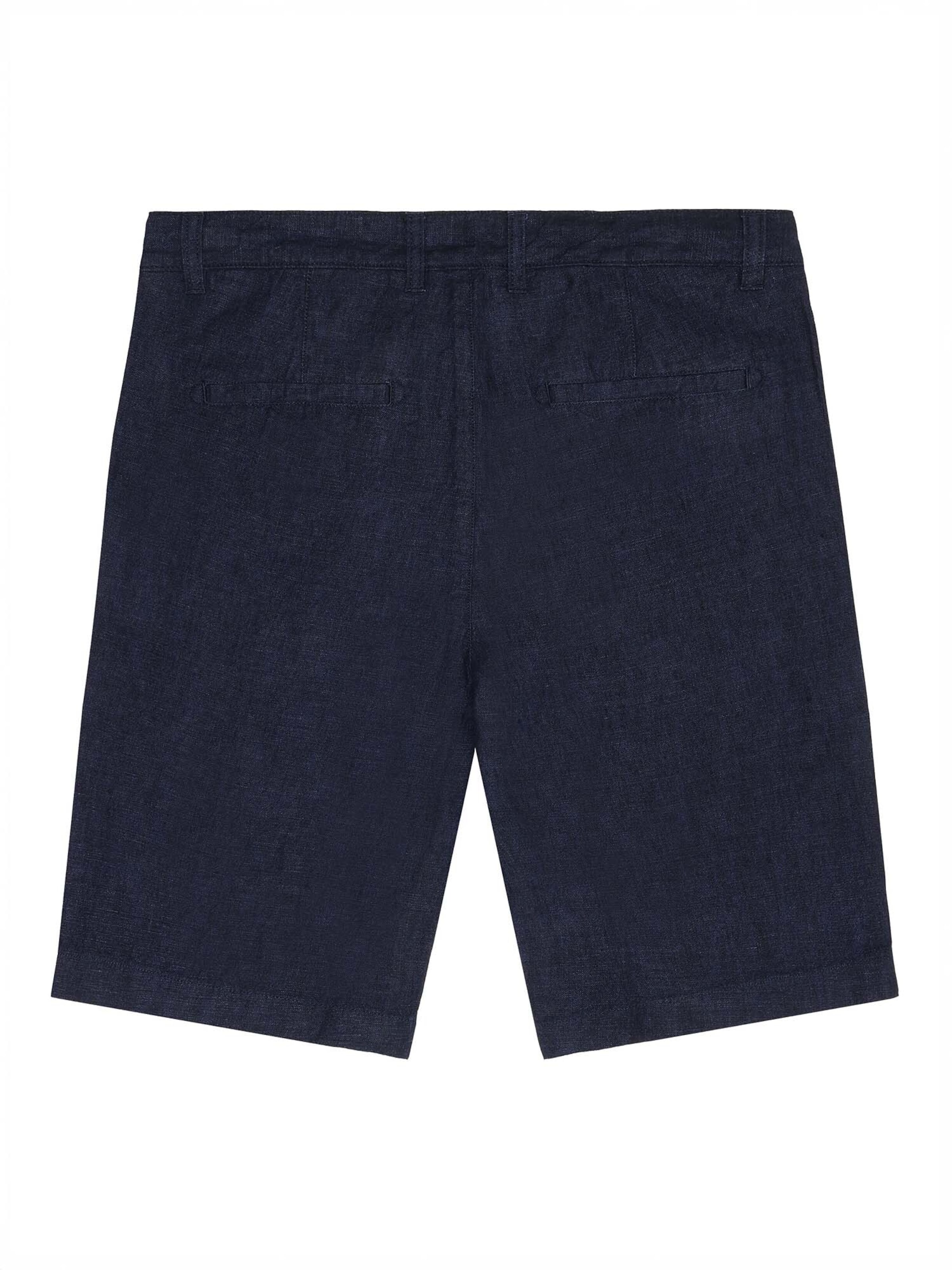 KnowledgeCotton Apparel Regular Hose ' Chuck' in Schwarz