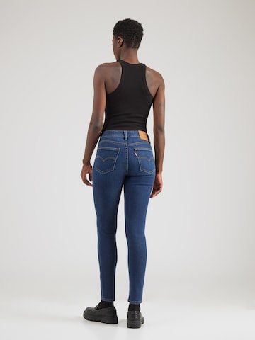 LEVI'S ® Slimfit Jeans '721™ High Rise Skinny' i blå