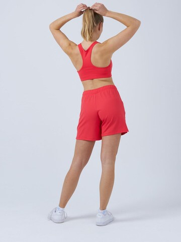 SPORTKIND Loosefit Sporthose 'Bermuda Shorts'‌‌‌‌‌‌‌ in Orange