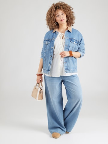 Vero Moda Curve Блузка 'VMCLINA' в Белый