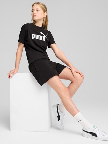 PUMA Футболка 'ESS No. 1' в Черный