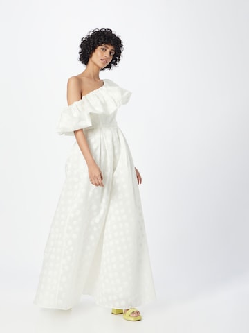 True Decadence Evening Dress in White