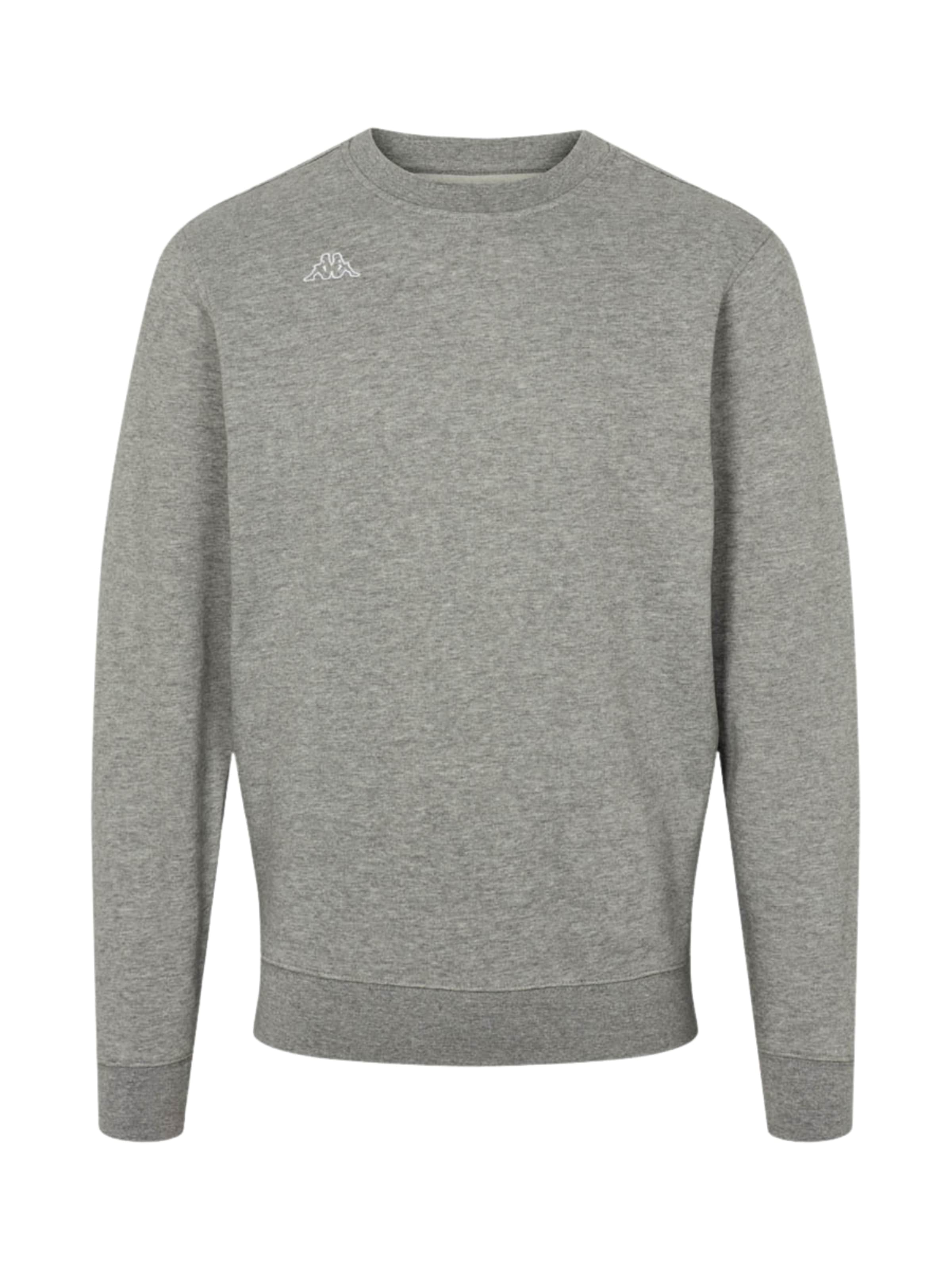 KAPPA Sweatshirt 'Trullo' in Grau: Vorderseite