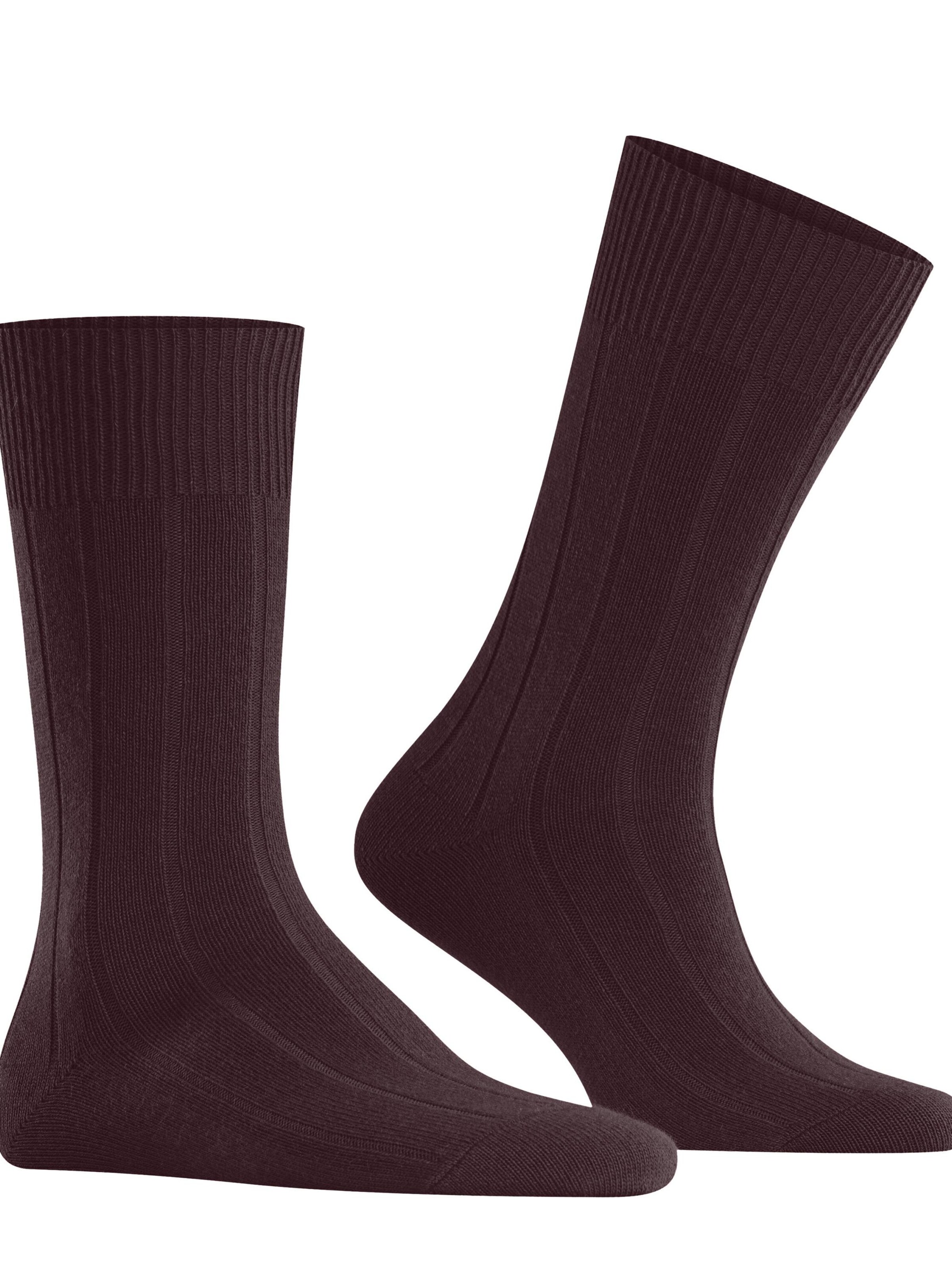 FALKE Socks 'Lhasa Rib' in Red