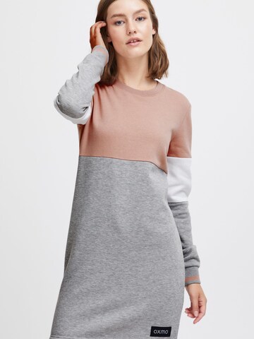 Oxmo Dress ' OXOMILA ' in Grey: front