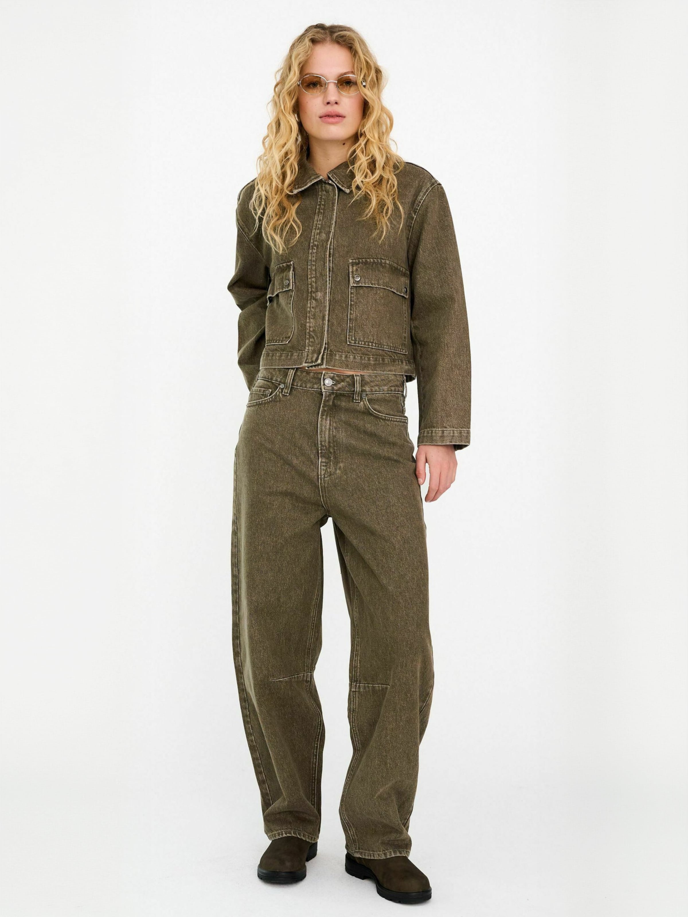 Ivy Copenhagen Regular Jeans ' IVY-Janice ' in Green