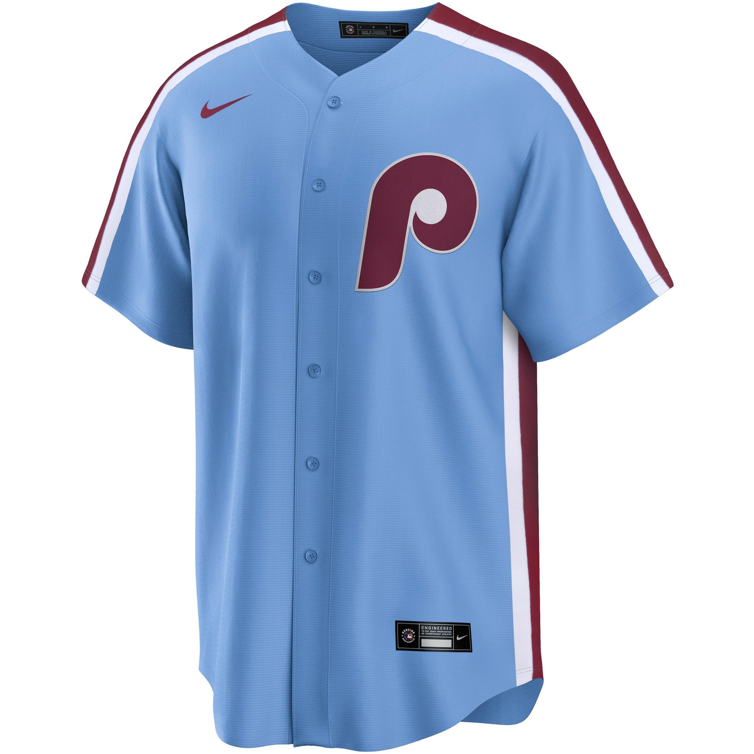 NIKE Trikot 'Philadelphia Phillies' in Blau: Vorderseite