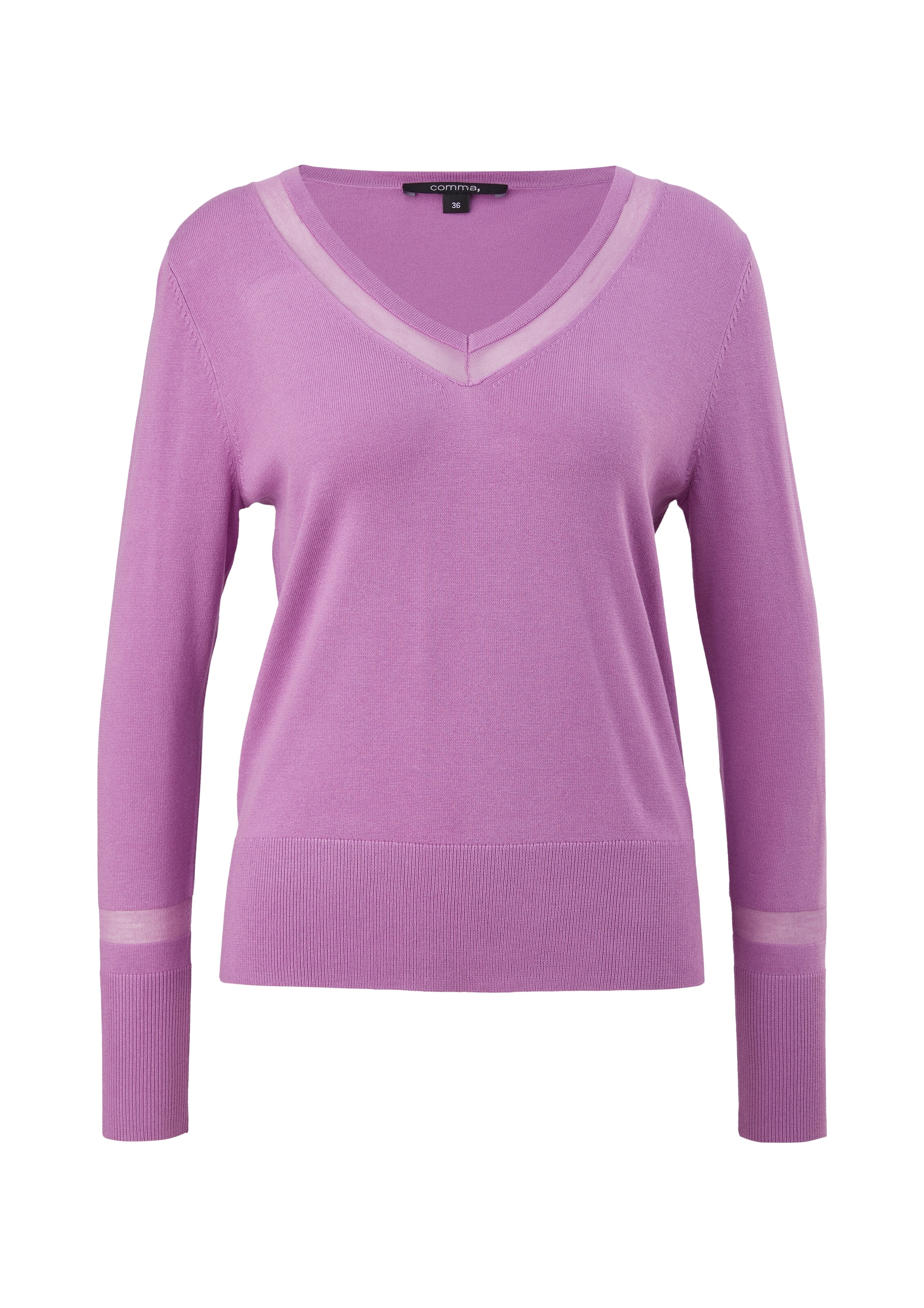 COMMA Pullover in Pink: Vorderseite