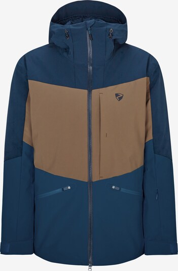 ZIENER Athletic Jacket 'TRIGLAV' in Dark blue / Brown, Item view