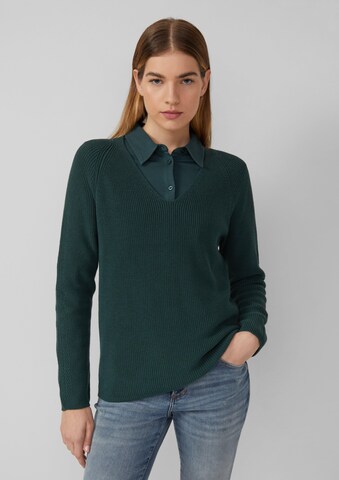 s.Oliver Sweater in Green: front