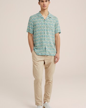 WE Fashion - Regular Fit Camisa em verde