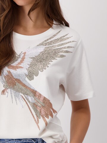 monari T-shirt i vit